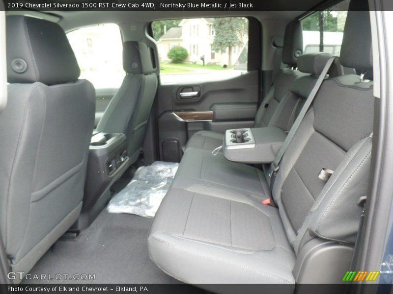Northsky Blue Metallic / Jet Black 2019 Chevrolet Silverado 1500 RST Crew Cab 4WD