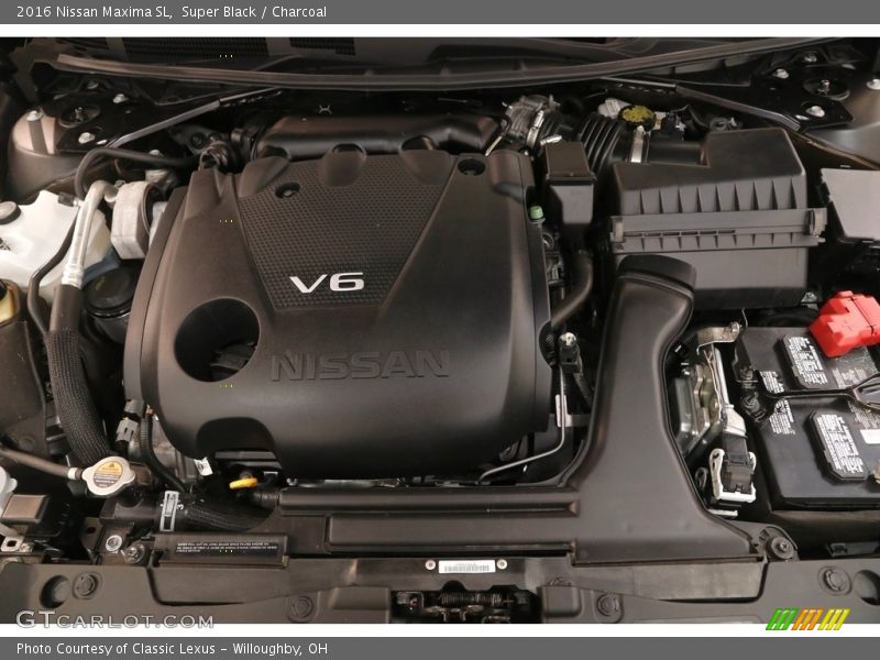 Super Black / Charcoal 2016 Nissan Maxima SL