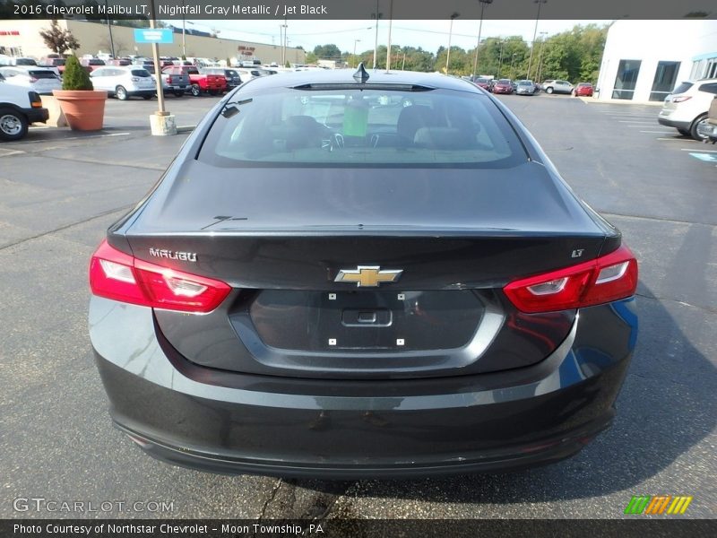Nightfall Gray Metallic / Jet Black 2016 Chevrolet Malibu LT