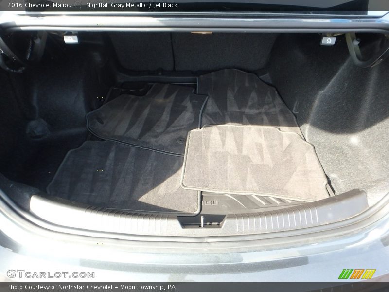 Nightfall Gray Metallic / Jet Black 2016 Chevrolet Malibu LT