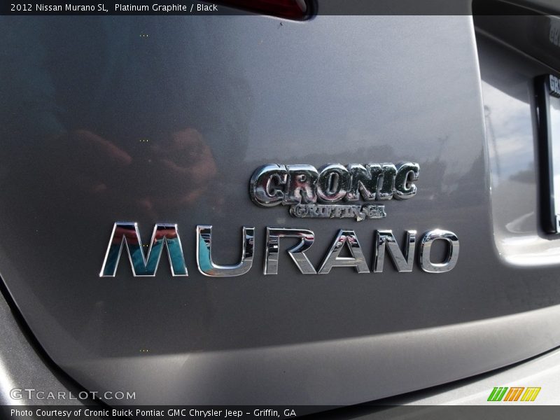 Platinum Graphite / Black 2012 Nissan Murano SL