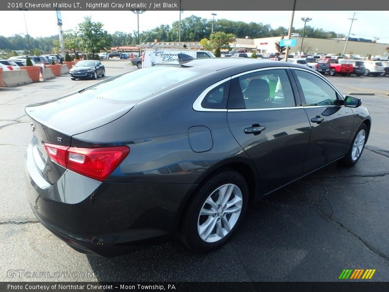 Nightfall Gray Metallic / Jet Black 2016 Chevrolet Malibu LT