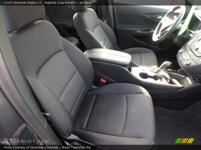 Nightfall Gray Metallic / Jet Black 2016 Chevrolet Malibu LT