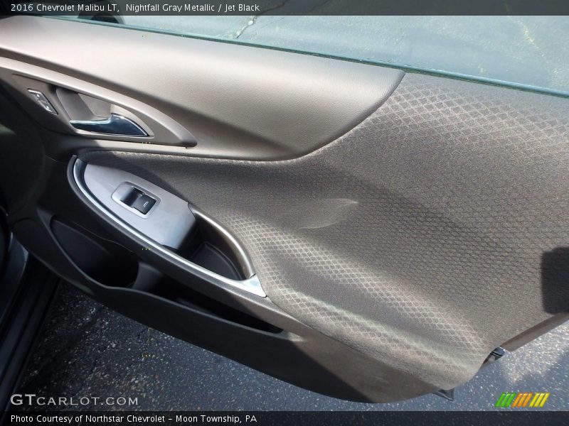 Nightfall Gray Metallic / Jet Black 2016 Chevrolet Malibu LT