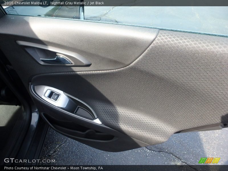 Nightfall Gray Metallic / Jet Black 2016 Chevrolet Malibu LT