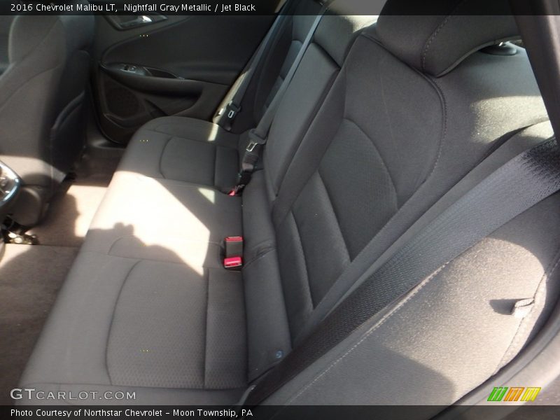 Nightfall Gray Metallic / Jet Black 2016 Chevrolet Malibu LT