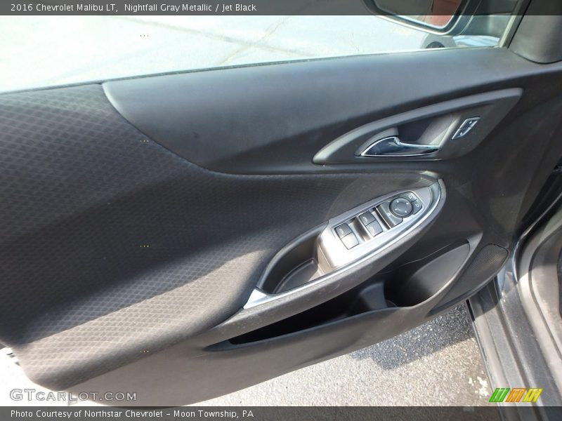 Nightfall Gray Metallic / Jet Black 2016 Chevrolet Malibu LT