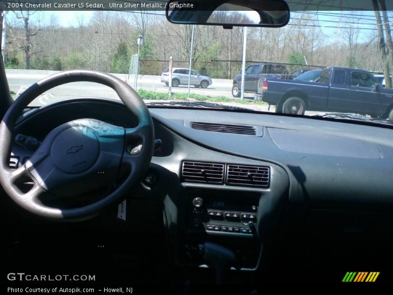 Ultra Silver Metallic / Graphite 2004 Chevrolet Cavalier LS Sedan
