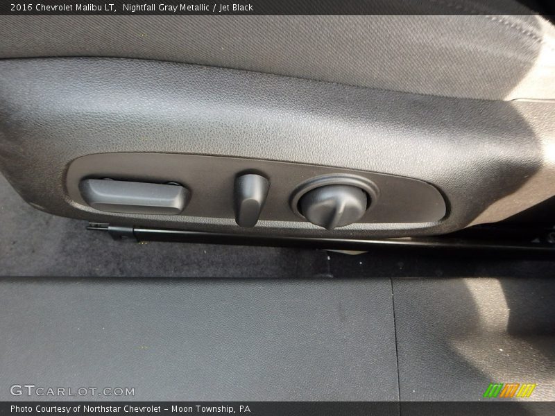 Nightfall Gray Metallic / Jet Black 2016 Chevrolet Malibu LT