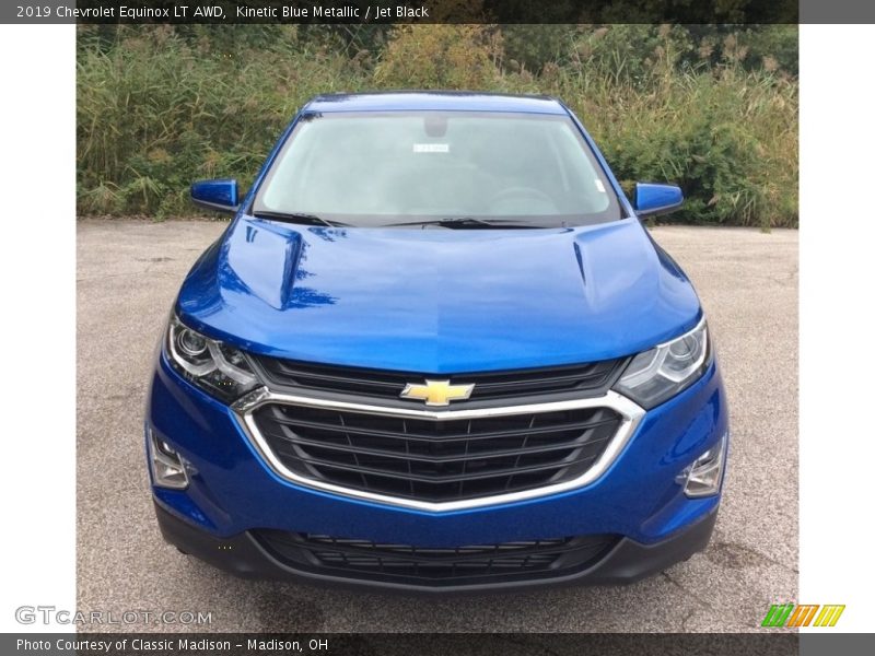 Kinetic Blue Metallic / Jet Black 2019 Chevrolet Equinox LT AWD