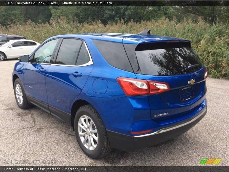 Kinetic Blue Metallic / Jet Black 2019 Chevrolet Equinox LT AWD