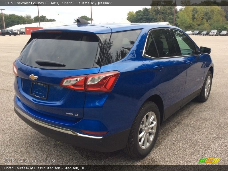 Kinetic Blue Metallic / Jet Black 2019 Chevrolet Equinox LT AWD