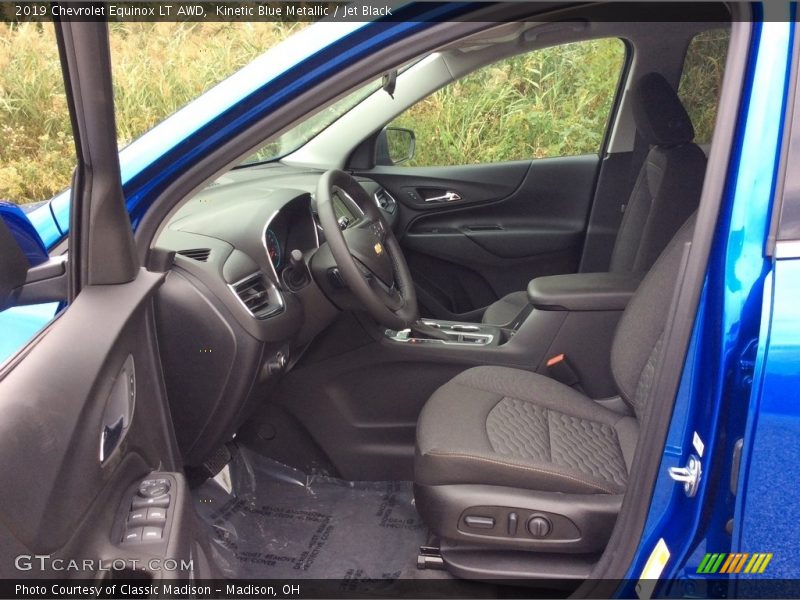 Kinetic Blue Metallic / Jet Black 2019 Chevrolet Equinox LT AWD