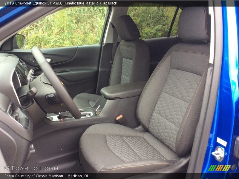 Kinetic Blue Metallic / Jet Black 2019 Chevrolet Equinox LT AWD
