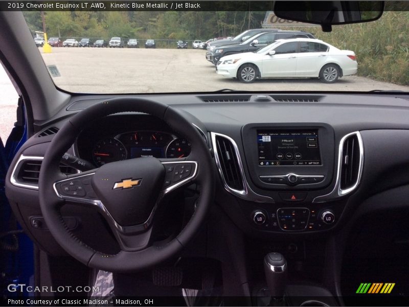 Kinetic Blue Metallic / Jet Black 2019 Chevrolet Equinox LT AWD