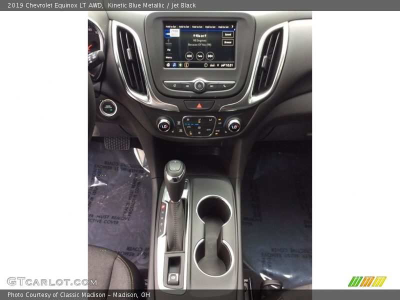 Kinetic Blue Metallic / Jet Black 2019 Chevrolet Equinox LT AWD