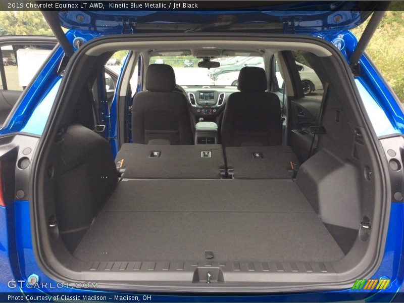 Kinetic Blue Metallic / Jet Black 2019 Chevrolet Equinox LT AWD