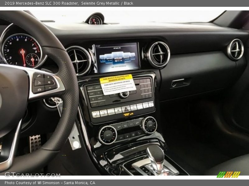 Dashboard of 2019 SLC 300 Roadster