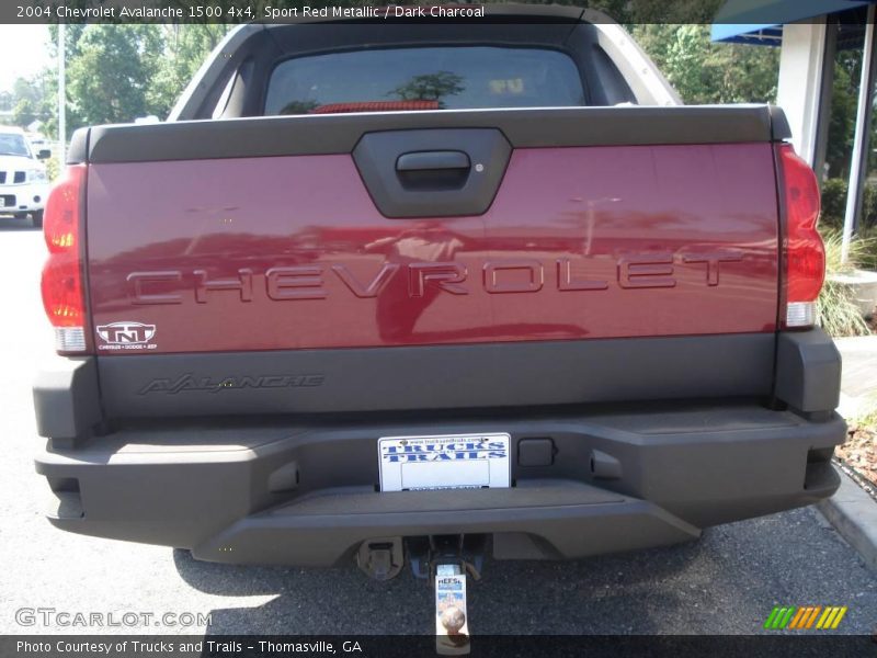 Sport Red Metallic / Dark Charcoal 2004 Chevrolet Avalanche 1500 4x4