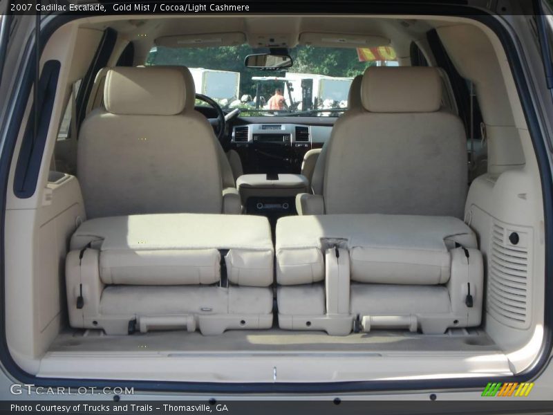 Gold Mist / Cocoa/Light Cashmere 2007 Cadillac Escalade