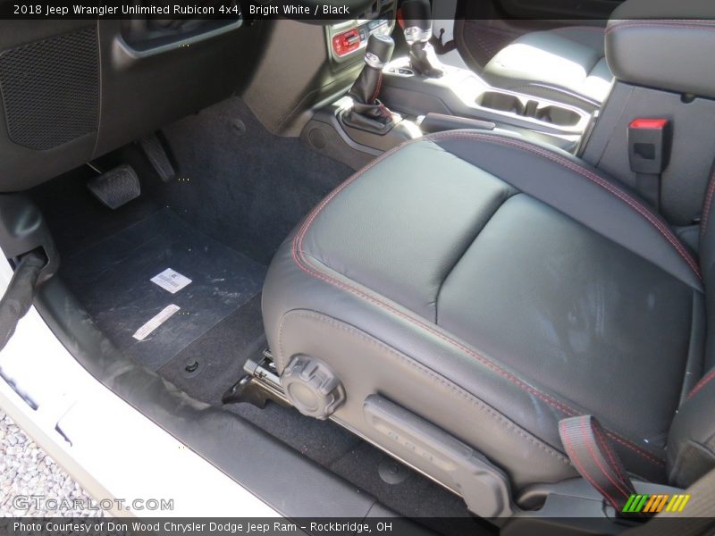 Bright White / Black 2018 Jeep Wrangler Unlimited Rubicon 4x4