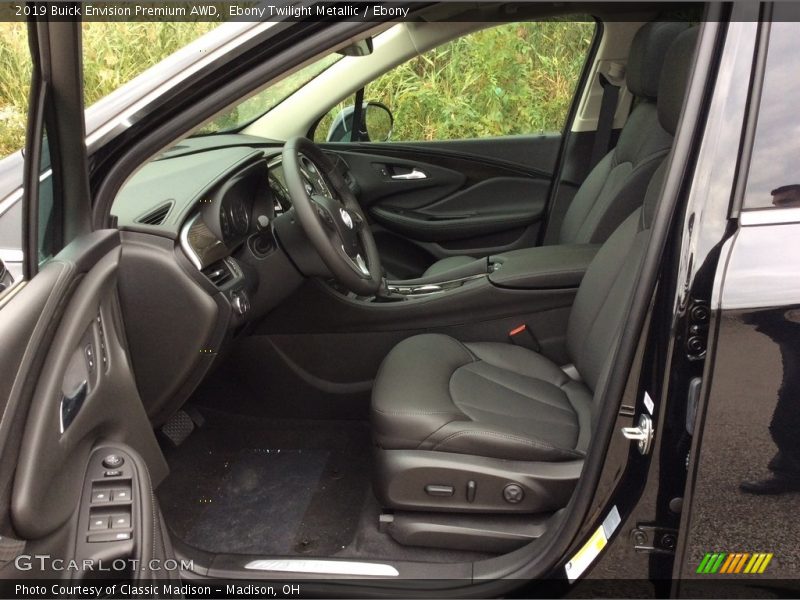 Ebony Twilight Metallic / Ebony 2019 Buick Envision Premium AWD