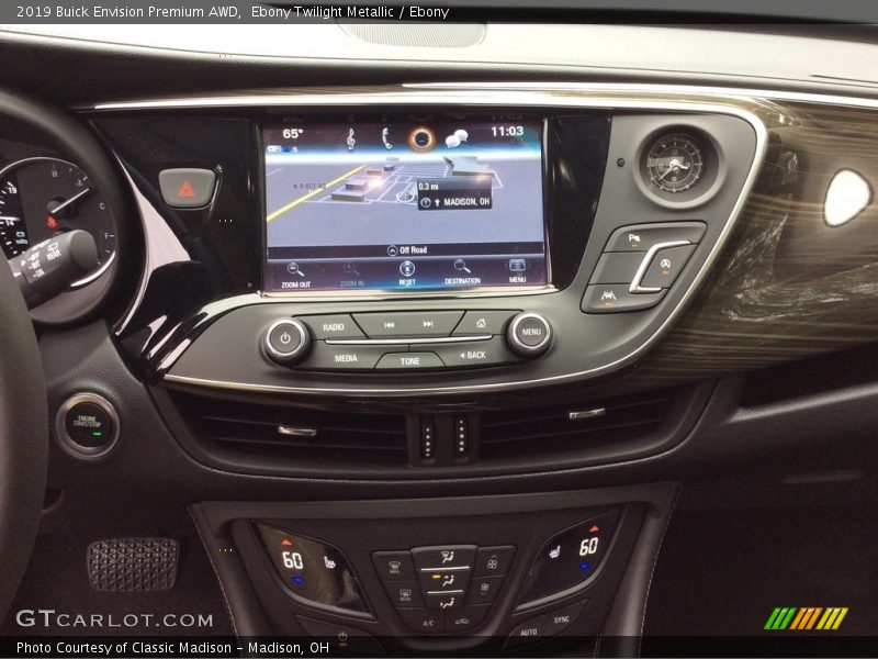 Controls of 2019 Envision Premium AWD