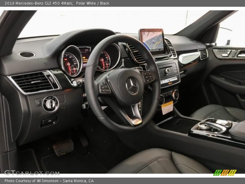 Polar White / Black 2019 Mercedes-Benz GLS 450 4Matic