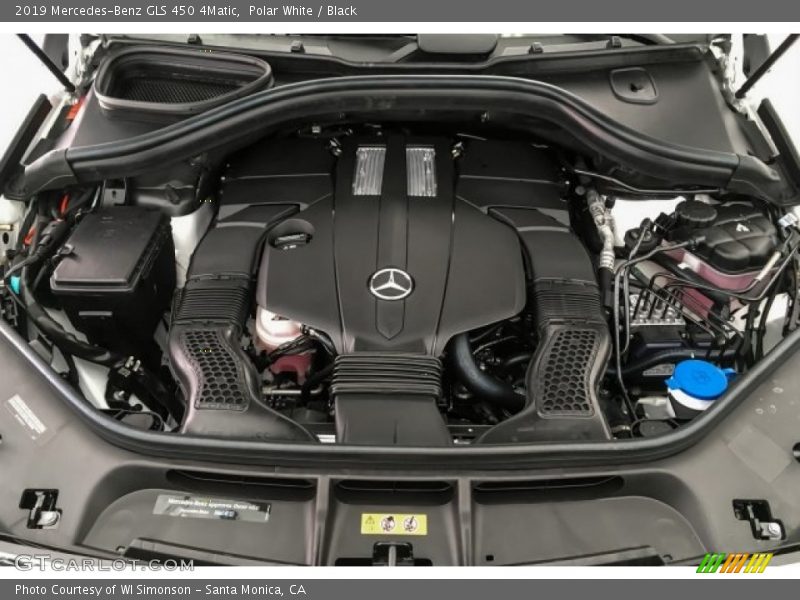 Polar White / Black 2019 Mercedes-Benz GLS 450 4Matic