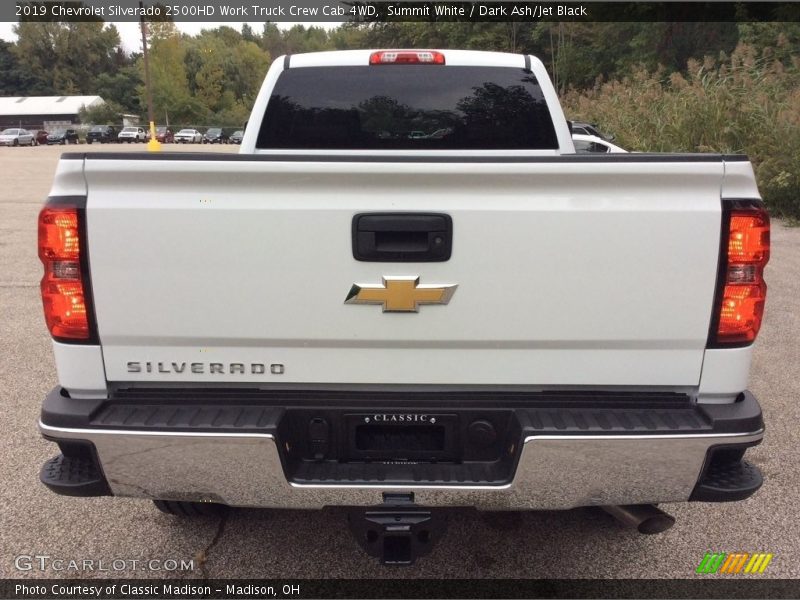 Summit White / Dark Ash/Jet Black 2019 Chevrolet Silverado 2500HD Work Truck Crew Cab 4WD