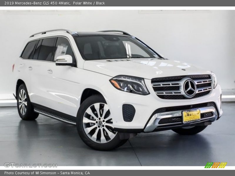 Polar White / Black 2019 Mercedes-Benz GLS 450 4Matic