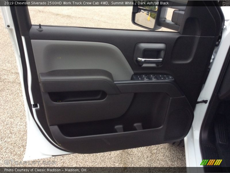 Summit White / Dark Ash/Jet Black 2019 Chevrolet Silverado 2500HD Work Truck Crew Cab 4WD