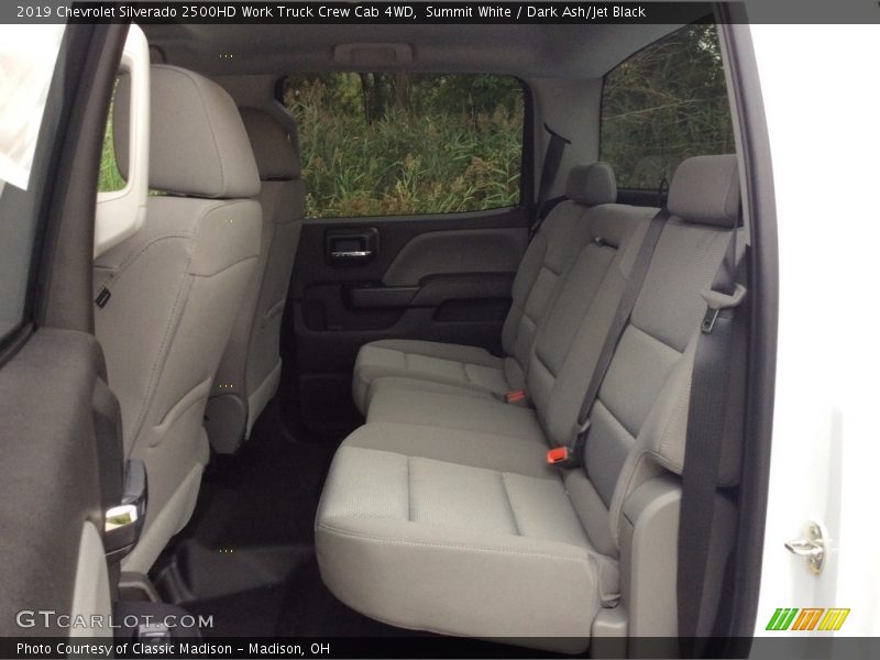 Summit White / Dark Ash/Jet Black 2019 Chevrolet Silverado 2500HD Work Truck Crew Cab 4WD