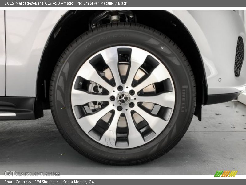 Iridium Silver Metallic / Black 2019 Mercedes-Benz GLS 450 4Matic