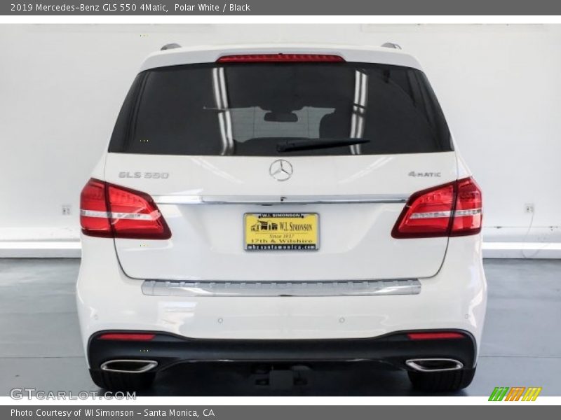 Polar White / Black 2019 Mercedes-Benz GLS 550 4Matic