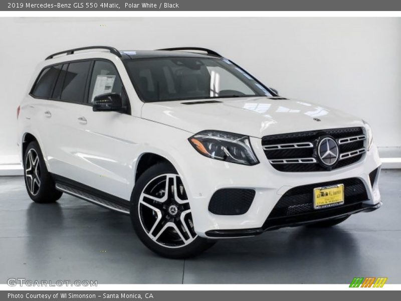 Polar White / Black 2019 Mercedes-Benz GLS 550 4Matic