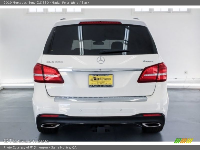 Polar White / Black 2019 Mercedes-Benz GLS 550 4Matic