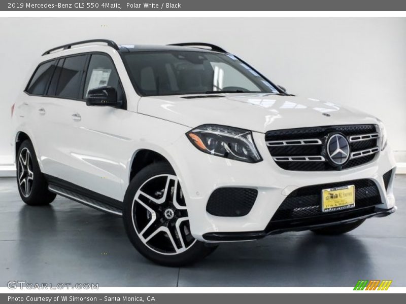 Polar White / Black 2019 Mercedes-Benz GLS 550 4Matic