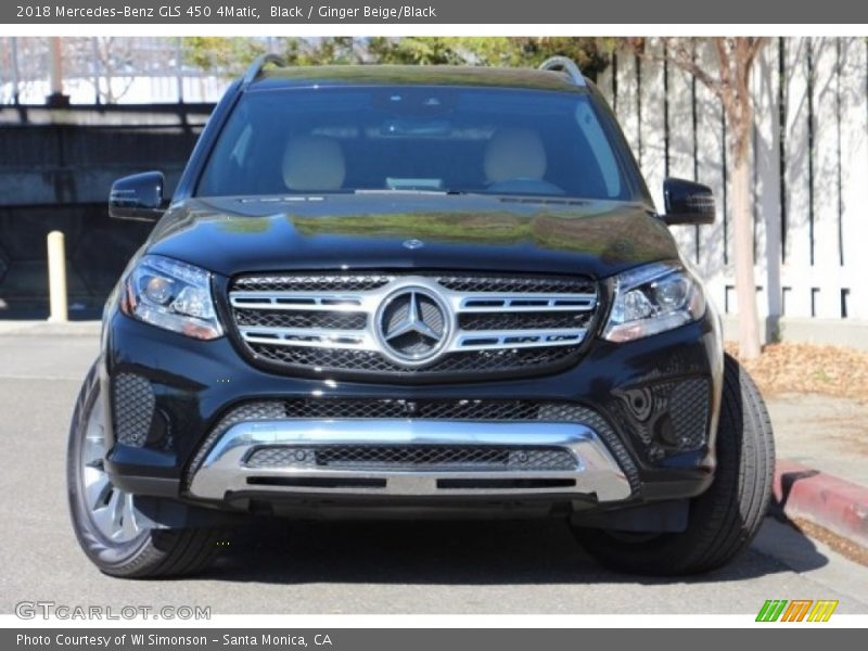 Black / Ginger Beige/Black 2018 Mercedes-Benz GLS 450 4Matic