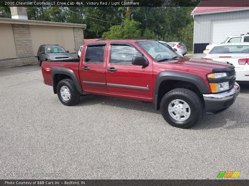 Victory Red / Light Cashmere 2006 Chevrolet Colorado LT Crew Cab 4x4
