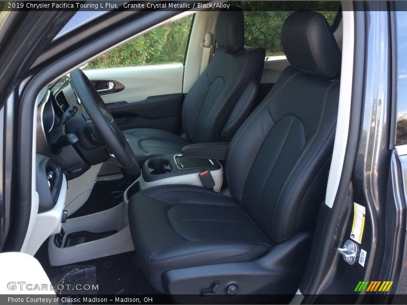 Front Seat of 2019 Pacifica Touring L Plus