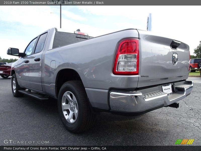 Billett Silver Metallic / Black 2019 Ram 1500 Tradesman Quad Cab