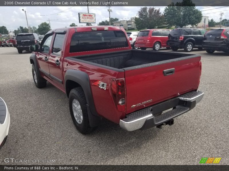 Victory Red / Light Cashmere 2006 Chevrolet Colorado LT Crew Cab 4x4