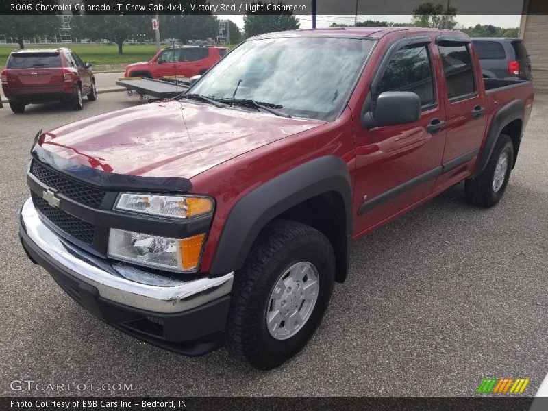 Victory Red / Light Cashmere 2006 Chevrolet Colorado LT Crew Cab 4x4