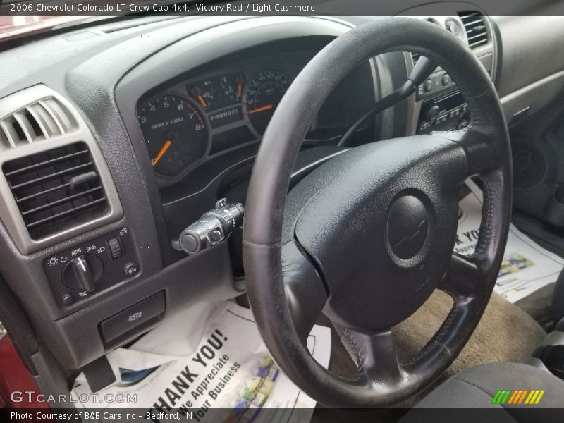 Victory Red / Light Cashmere 2006 Chevrolet Colorado LT Crew Cab 4x4