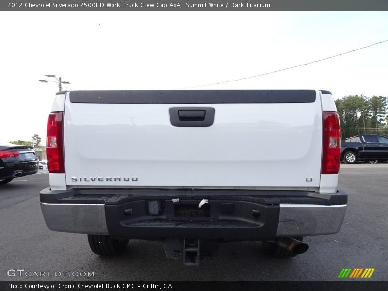 Summit White / Dark Titanium 2012 Chevrolet Silverado 2500HD Work Truck Crew Cab 4x4