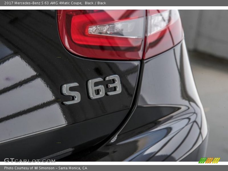 Black / Black 2017 Mercedes-Benz S 63 AMG 4Matic Coupe