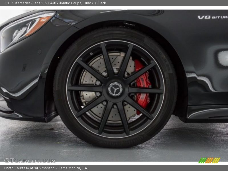 Black / Black 2017 Mercedes-Benz S 63 AMG 4Matic Coupe
