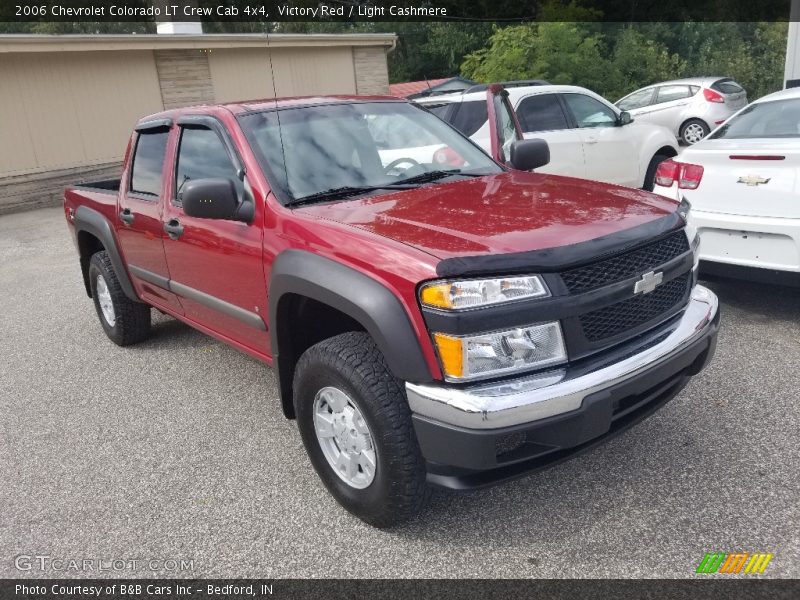 Victory Red / Light Cashmere 2006 Chevrolet Colorado LT Crew Cab 4x4