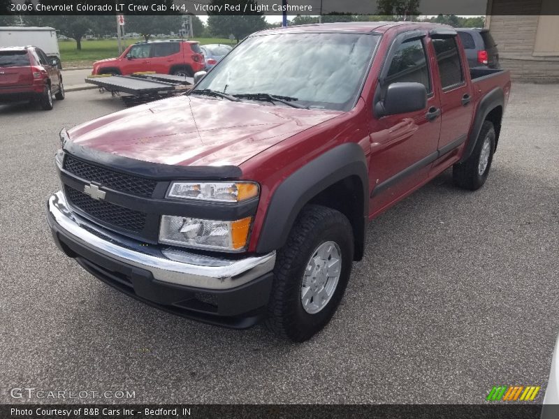 Victory Red / Light Cashmere 2006 Chevrolet Colorado LT Crew Cab 4x4